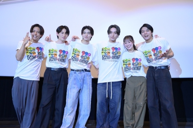 『ナンバーワン戦隊ゴジュウジャーVSブンブンジャー』「ブンブンジャーDAY 舞台挨拶」オフィシャルレポート

 #井内悠陽 さんらメインキャスト6名が勢ぞろい！（写真9枚）

#Vシネゴジュウブンブン

animatetimes.com/news/details.p…