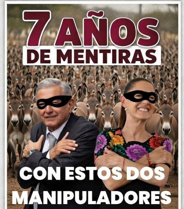 SUGRIV45's tweet photo. @ROALDIN Éste par de enfermos son los que han dividido al país, han alimentado el odio étnico, han engañado reinventando la historia, tergiversando la verdad, descalificando la real historia de México sembrando ODIO y cosechando crimen y resentimiento!!
@lopezobrador_ y @Claudiashein
🤮🤮 https://t.co/wM73xavxqK