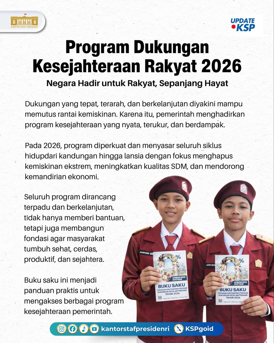 Kantor Staf Presiden tweet media