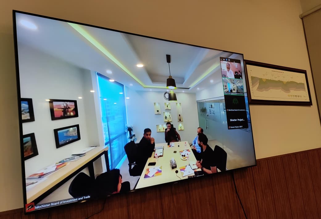 BECL_GoB's tweet photo. A consultative teleconferencing meeting was held between Balochistan Energy Company Limited (BECL) and Balochistan Board of Investment &amp; Trade (BBOIT) on 21st April 2026. BBOIT's team led by the Mr. Bilal Kakar; Vice Chairman and Mr. Muhammad Nawaz; CEO-BECL attended the meeting. https://t.co/L2ymhzLWFo