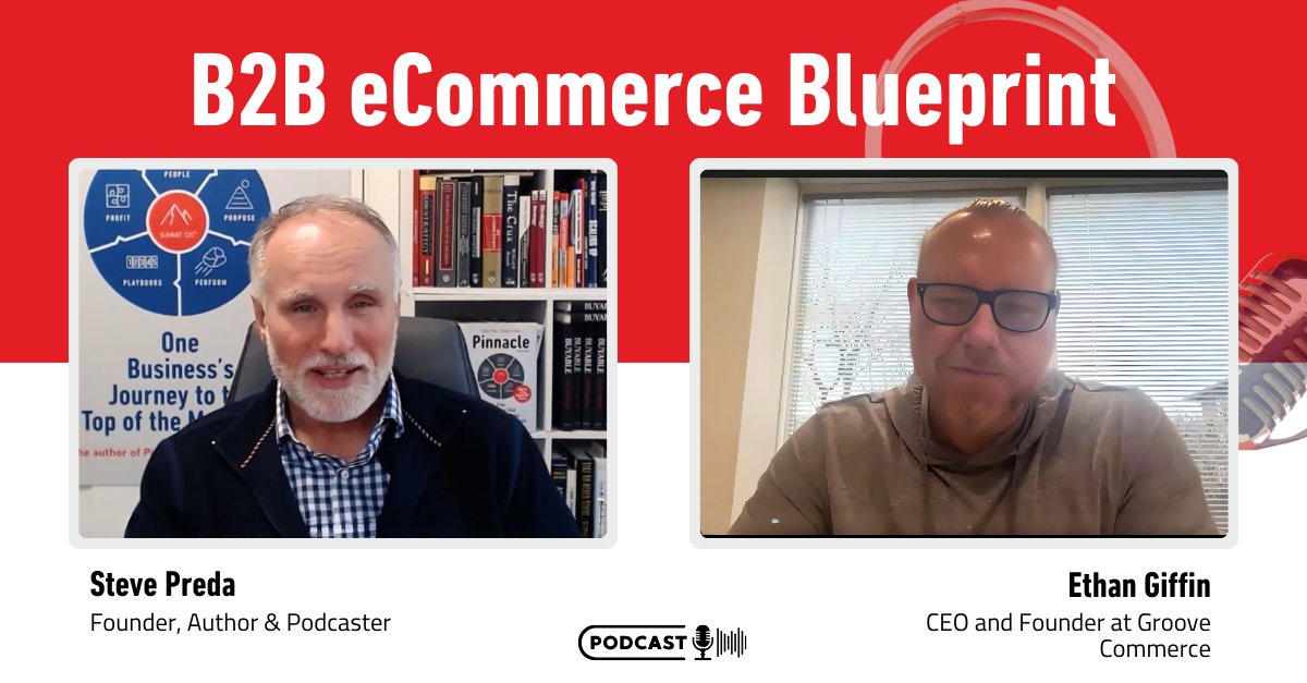 StevePredaCom's tweet image. 🚀 Close the Digital Revenue Gap

Ethan Giffin, Founder of Groove Commerce &amp;amp; author of Closing the Digital Revenue Gap, shares a framework to build and scale digital revenue channels for B2B growth.

🎙️ Listen now! summitos.co/podcast/325-5-…

#Ecommerce #B2B
