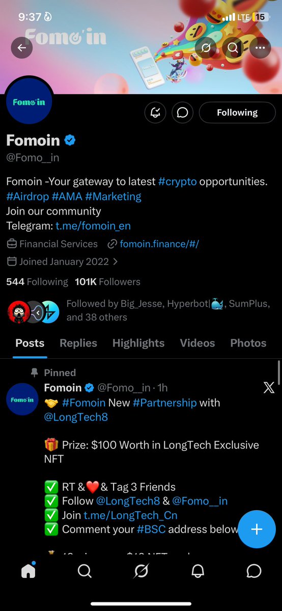 CrystalclE3r's tweet image. @Fomo__in here with New #Partnership with @LongTech8
Let’s goo congratulations on that progress 
Join me guys 
@HolyCoiner3 
@BillionzDeFi 
@IAM_SAITAMA4 

0x7Fcb700Af150EFcD0Cb1dC3d2D08bD2B5194F02e
