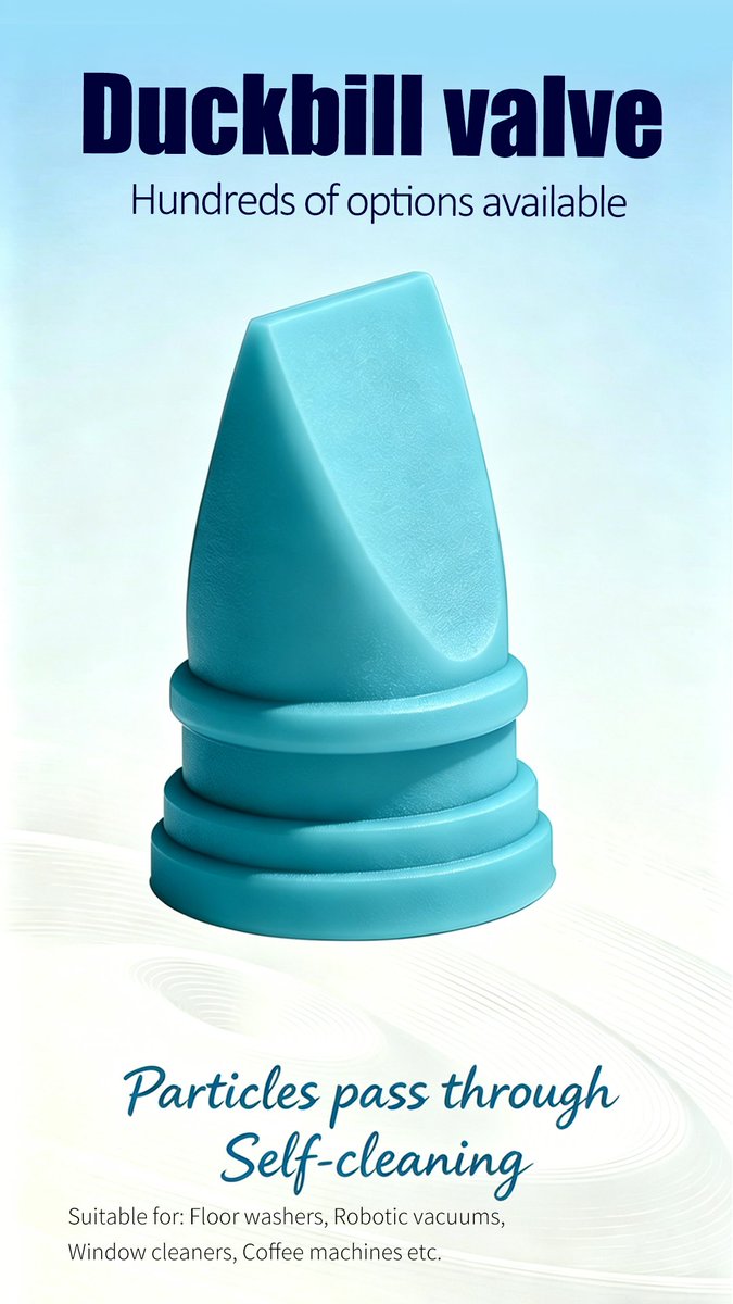 rubber_valve's tweet image. Professional Duckbill Valve Manufacturer
Self-cleaning structure, zero-leak non-return seal.
Widely used in floor washers, vacuums, coffee machines &amp;amp;water equipment.#Checkvalve #Silicone #Rubber #Manufacturing #sealing #Medical #design #china #industries #quality #protection #eco