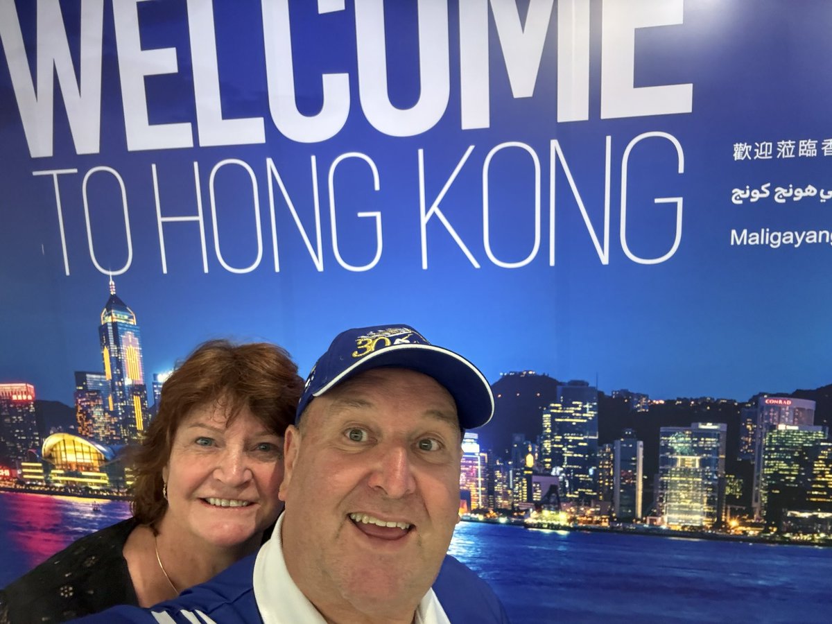 belhusracing's tweet photo. Just arrived in Honkers as guests of The ATC for a fabulous two days of racing at Happy Valley &amp; Sha Tin! I’ll be sure to pass on a few tips! #horseracing #atc #perthracing https://t.co/Y4l3hRik5n