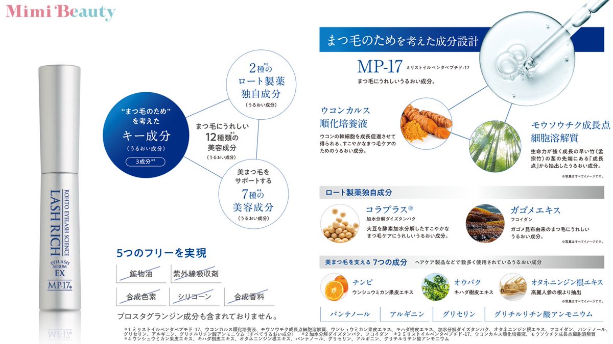 あのロート製薬のまつ毛美容液”ラッシュリッチ”がリニューアル‼️ 今