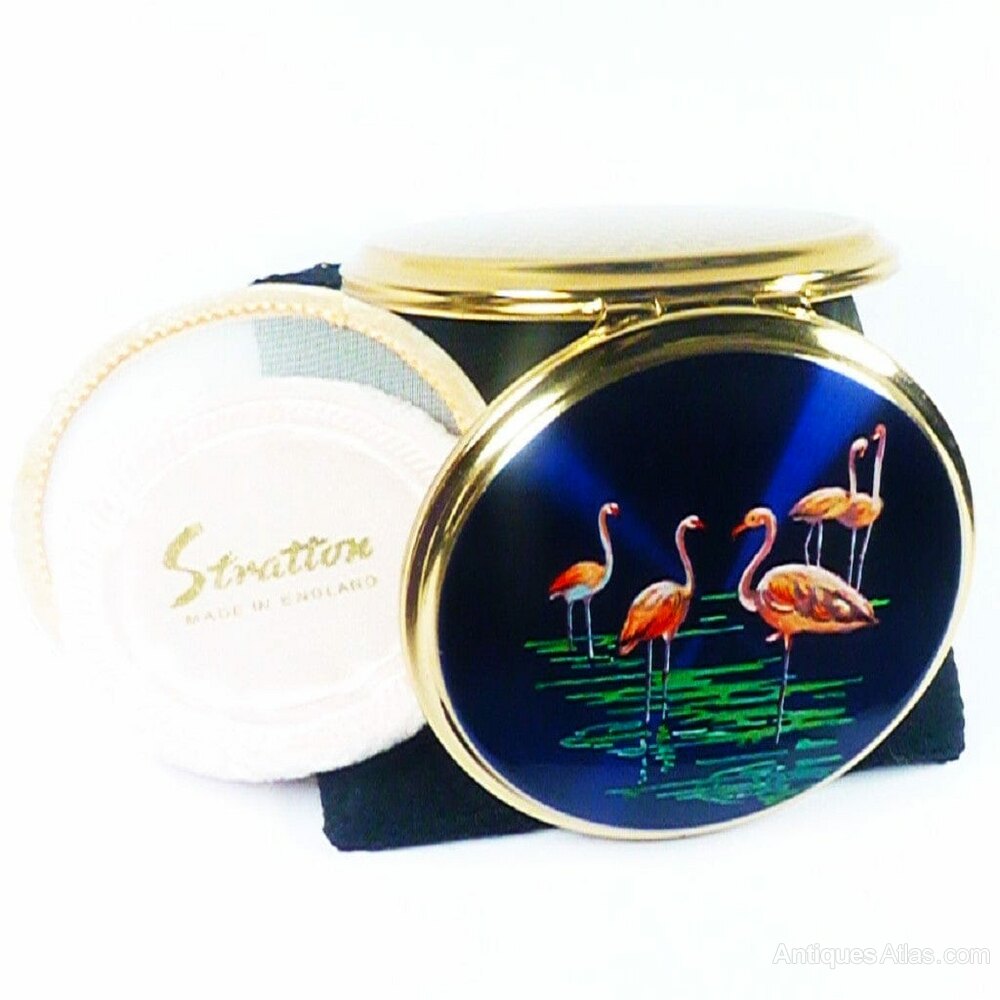 antiques_atlas's tweet photo. For SALE on Antiques Atlas we have this
Stratton Compact Mirror Flamingo Design https://t.co/7vj5bLVceS Many more compacts available on Antiques Atlas #antiques From The Vintage Compacts and Accessories shop #vintagecompacts #vintagecompact #strattoncompact #strattoncompacts https://t.co/DSJJwBGdE6