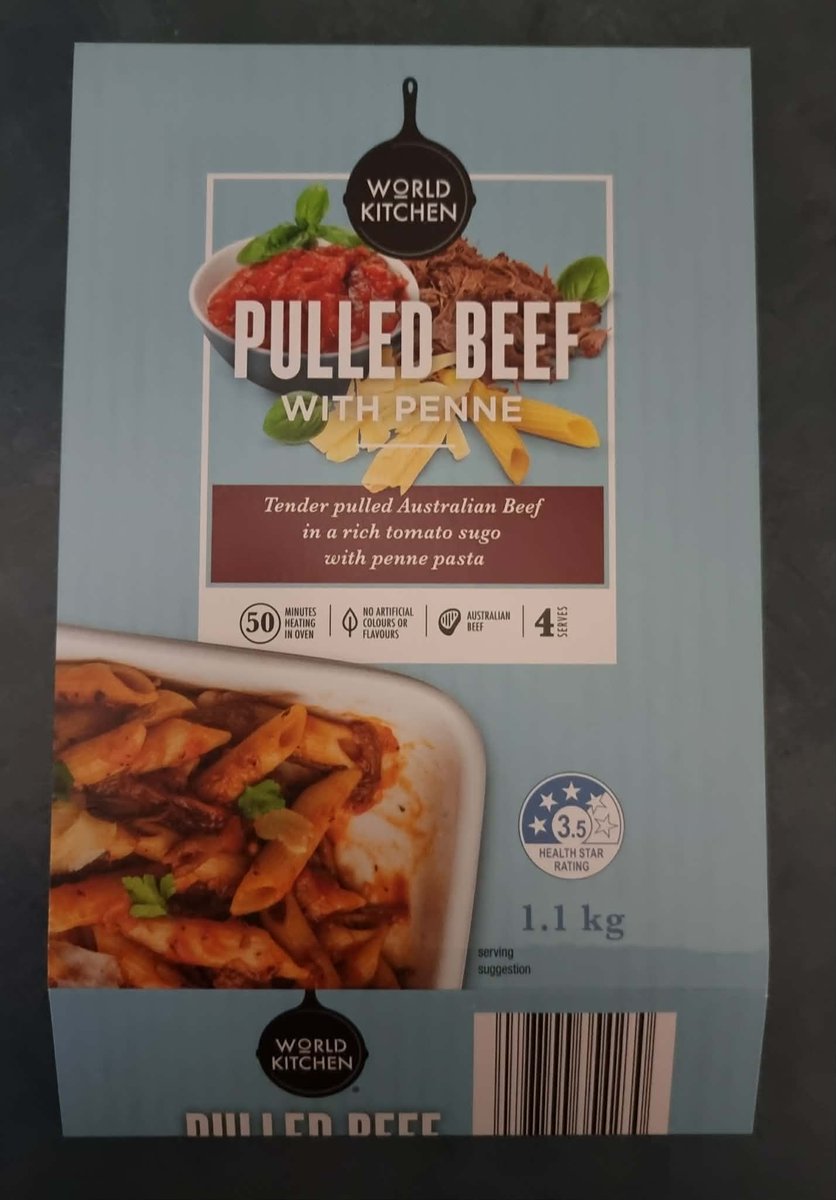 GameSlayer63's tweet image. I Finished Eating Dinner and I Tried World Kitchen Pulled Pork With Penne and It Was Nice and I Would Eat It Again and I Rate It a 7/10 #Dinner #WorldKitchen #Review #Food #PulledPork #Penne #FeelingFull #Australia #Retweet #PulledPorkWithPenneReview #DinnerIsDone #Gamer #Gaming