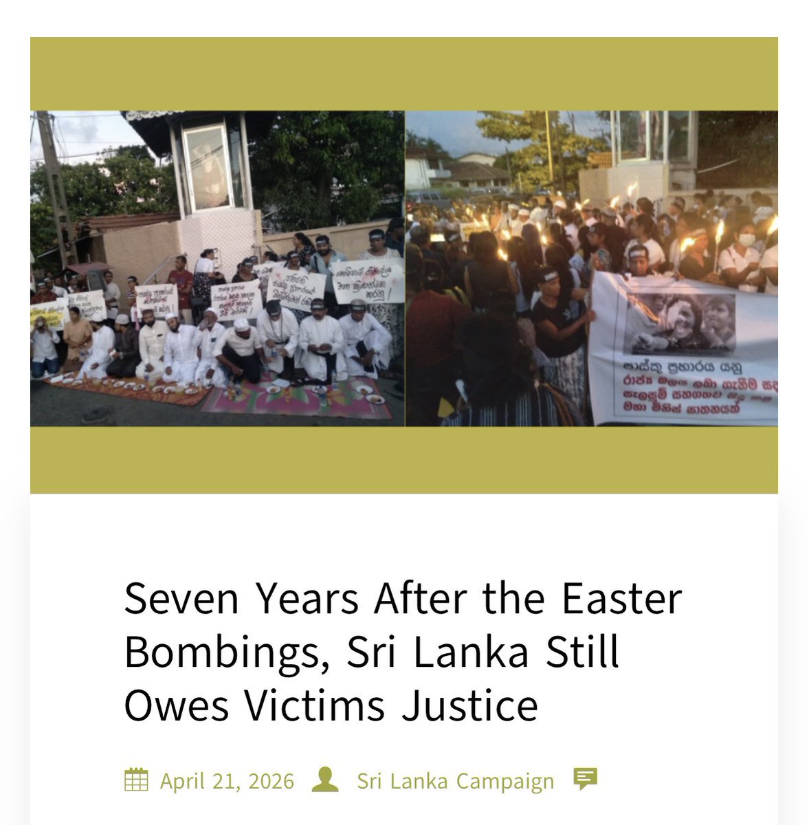 Sri Lanka Campaign tweet media
