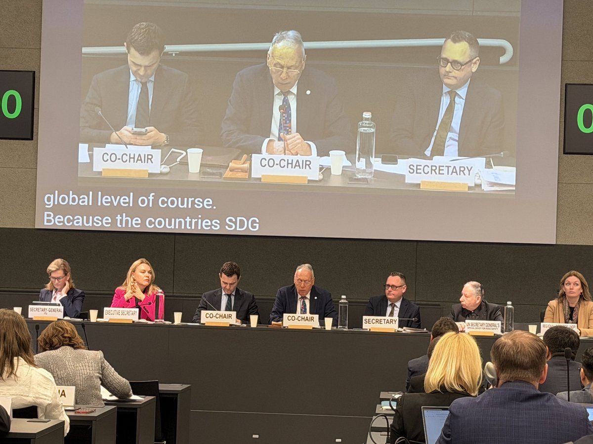 gerhardpc7's tweet photo. Opening of the Regional Forum on Sustainable Development for the ECE Region ⁦@UNGeneva⁩ with video message of UN Deputy Secretary General and addresses by Co-Chairs, Executive Secretary UNECE, SG ITU, UN Special Envoy for Road Safety and UNDP Regional Director https://t.co/8aaMSqEOhg