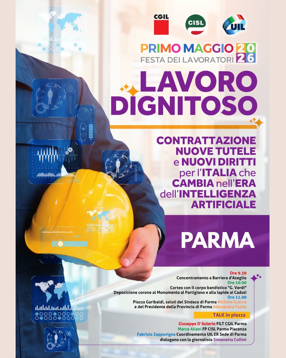 CGIL Parma tweet media