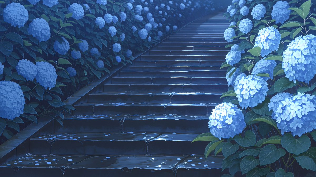 sozaiya_create's tweet photo. 🤍背景無料配布｜16:9

「紫陽花が咲く坂道」

サムネ・配信・TRPG等にぜひどうぞ！
使用報告不要です♡

#まいにちなちゃフリ素 #フリー素材 #背景素材
🤍利用規約：https://t.co/OaLZsGar8F https://t.co/gvUGy1MzOA