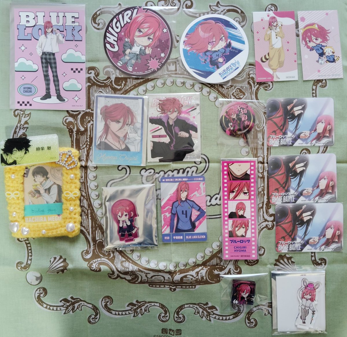 adusa_game's tweet photo. 【交換/譲渡】ブルーロック　ブロマイド　ポスカ　コースター　アクスタ　特典

【譲】
千切 潔 氷織 烏 士道 乙夜 雪宮 馬狼 愛空 二子 時光 蟻生 七星 國神 絵心 玲王 凛

【求】
同異種紙類蜂楽
定価あるものは〜定価譲渡可

お心当たりのある方はお気軽にどうぞ〜 https://t.co/OEscEyFxDt