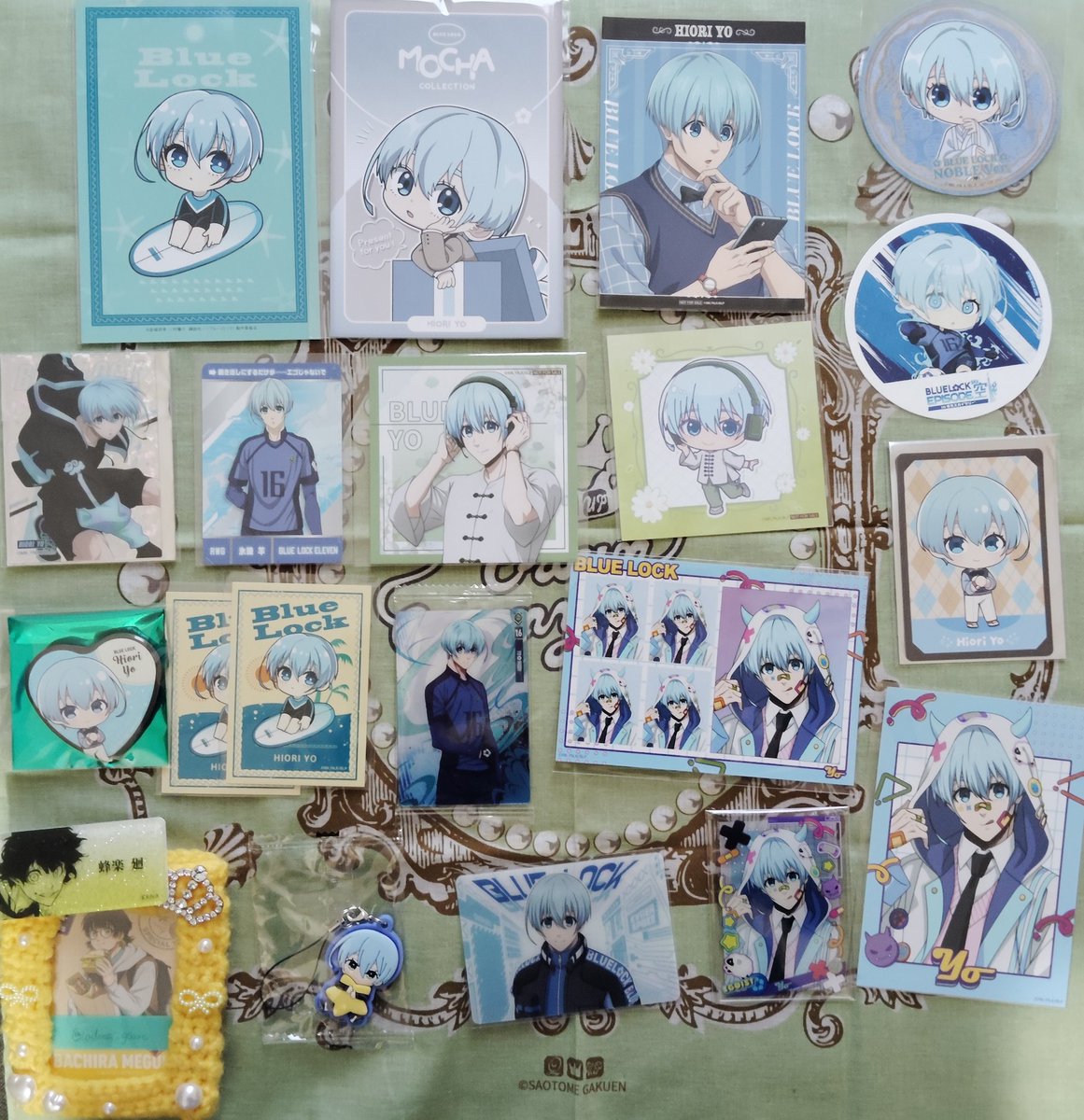 adusa_game's tweet photo. 【交換/譲渡】ブルーロック　ブロマイド　ポスカ　コースター　アクスタ　特典

【譲】
千切 潔 氷織 烏 士道 乙夜 雪宮 馬狼 愛空 二子 時光 蟻生 七星 國神 絵心 玲王 凛

【求】
同異種紙類蜂楽
定価あるものは〜定価譲渡可

お心当たりのある方はお気軽にどうぞ〜 https://t.co/OEscEyFxDt