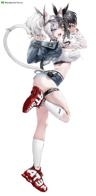 『Melterna Girl - メタ子』のフィギュアが予約開始されました! 自分のオリジナルキャラクター「メタ子」をWonderful Worksさんにて立体化していただきました。