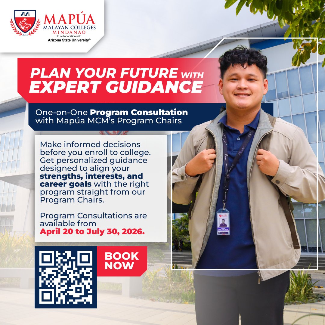 Mapúa Malayan Colleges Mindanao tweet media