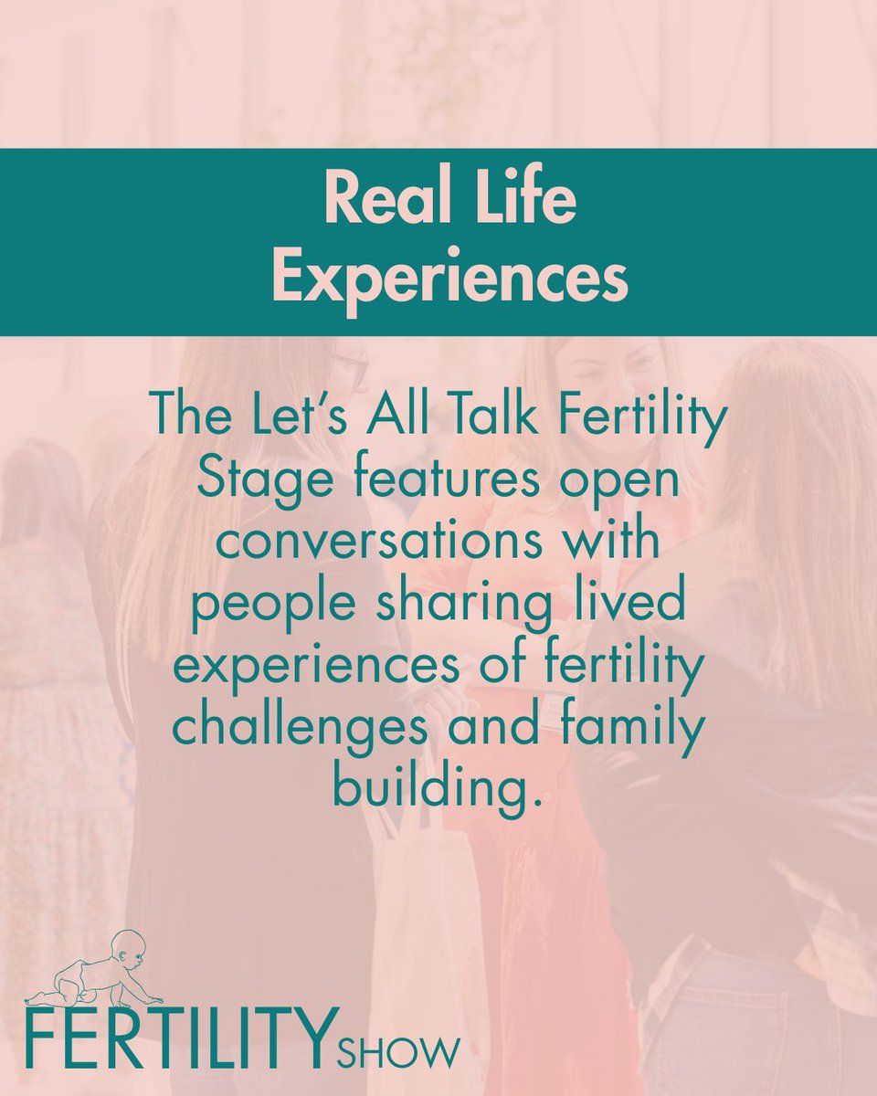 fertilityshow's tweet photo. Is The Fertility Show for you?

Do you want to:

- Hear from leading fertility experts
- Speak directly with clinics and specialists from the UK and internationally
- Hear from real patients on their perspectives

Tickets available via https://t.co/UVscaUFRFc

#thefertilityshow https://t.co/5YZZ3x9C8I
