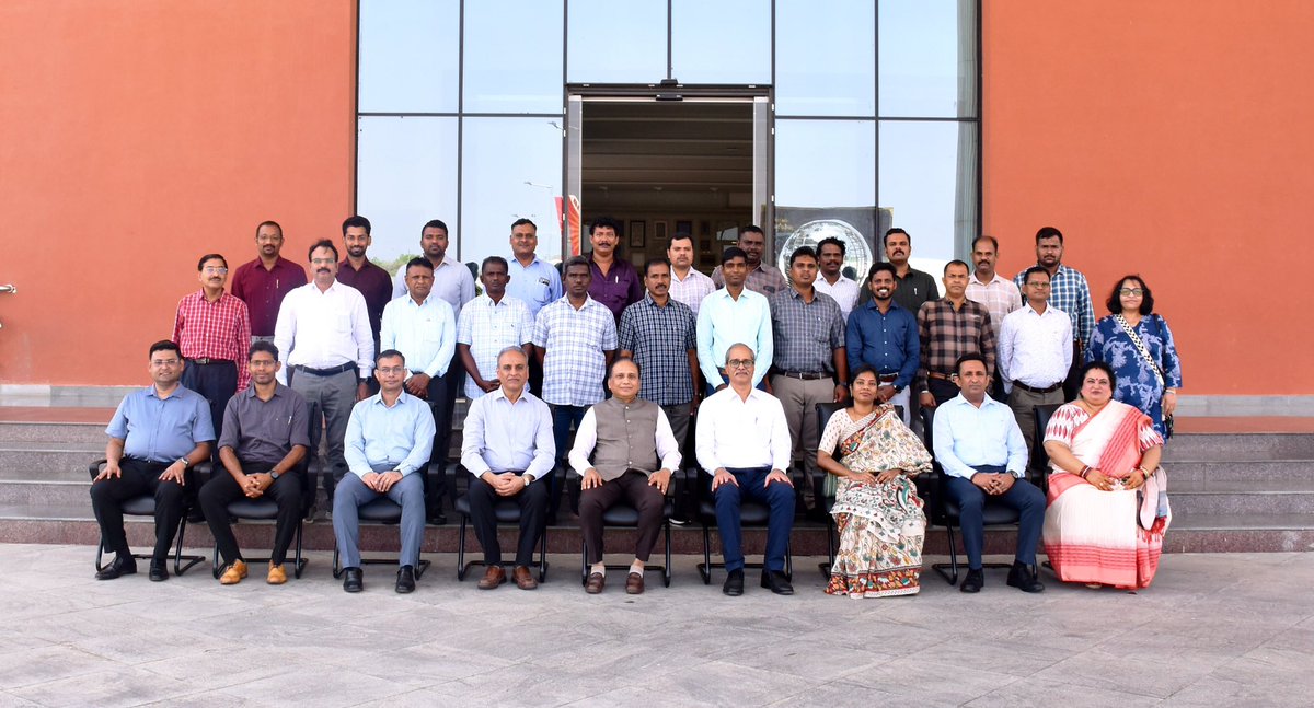 nacincbic's tweet photo. A 3-day workshop on “Navigational Excellence & Maritime Emergency Response” for Skippers and Skipper Mates was inaugurated by Dr. M. Subramanyam, Principal Director General, NACIN, in the presence of Shri Manish Mohan Govil, Principal Commissioner, Directorate of Logistics, Shri Peri Umasankar, Principal Additional Director General, NACIN, and officers from the DoL at NACIN, Palasamudram, from 21.04.2026 to 23.04.2026. The workshop aims to strengthen maritime operational preparedness.