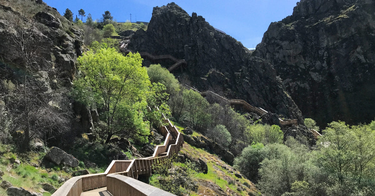 visitportugal's tweet image. Longer, brighter days call for the outdoors 🌿

The Mondego walkways offer a perfect riverside stroll, in the heart of Serra da Estrela Natural Park and Estrela Geopark. Not to be missed!  

More info ➡️ hi.switchy.io/upHU 

#visitportugal #portugal #centerofportugal #nature