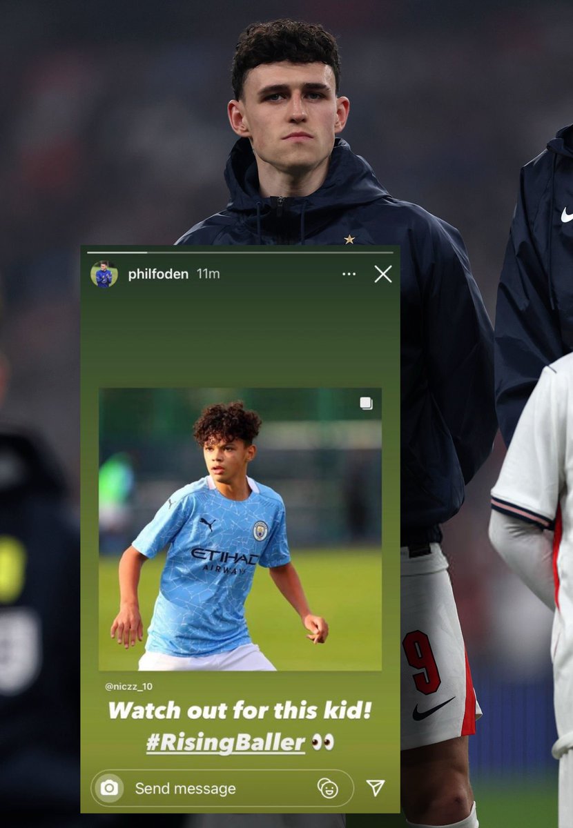 RisingStarXI's tweet image. 🏴󠁧󠁢󠁥󠁮󠁧󠁿🔙 Phil Foden posted 𝗡𝗜𝗖𝗢 𝗢’𝗥𝗘𝗜𝗟𝗟𝗬 (𝟮𝟭) in 2021…

"Watch out for this kid".

He wasn’t wrong 🤷‍♂️