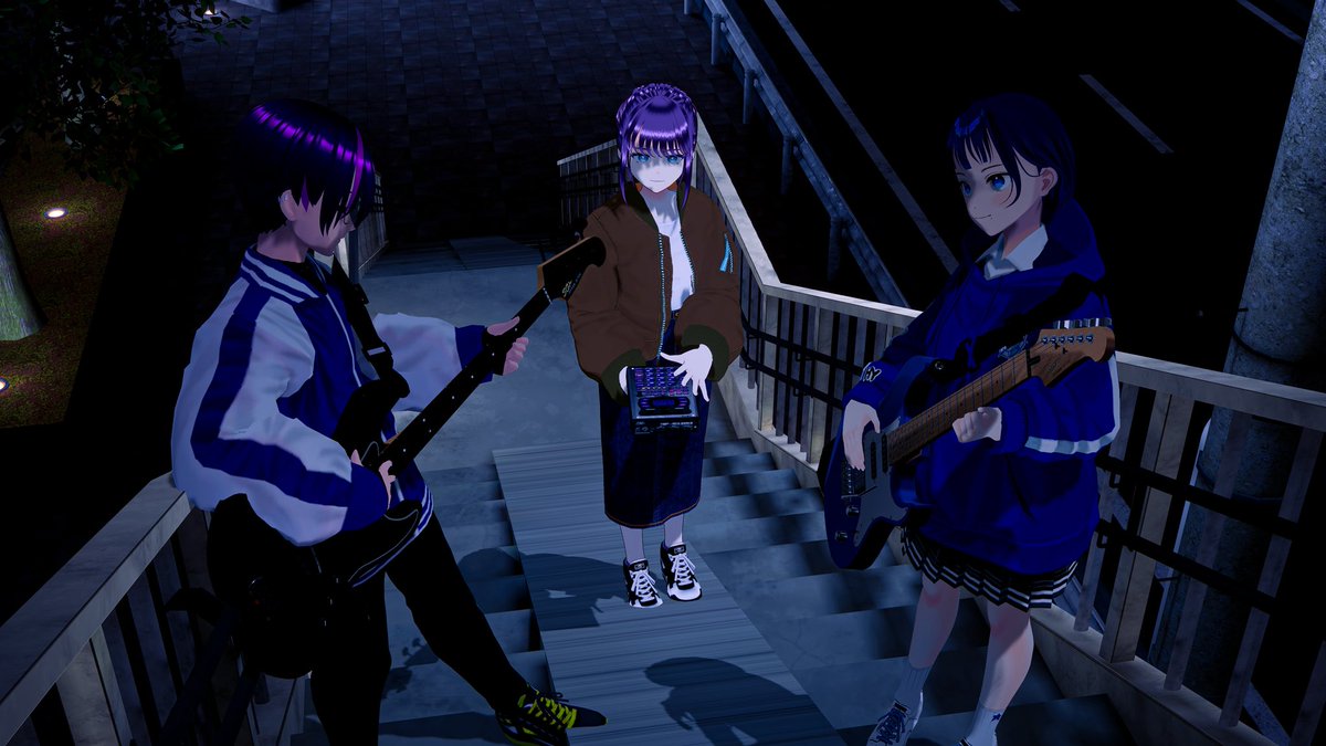 パープルブルー tweet media