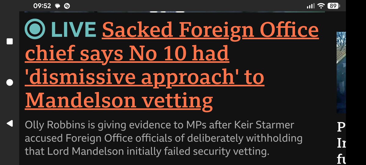 "No 10" - that IS Starmer isn't it?