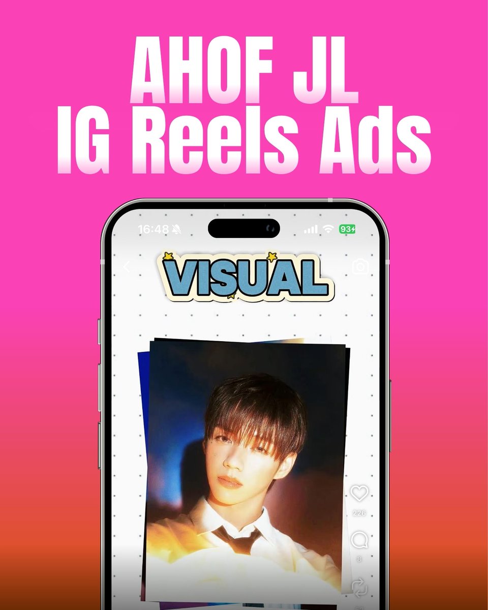 kooky__official's tweet photo. [📣]  #AHOF #JL #아홉 #제이엘 is now appearing on the Kooky IG!! 🌸

📅 Apr 20-22, 2026
📍Kooky IG
A spotlight across Instagram — reaching hundreds of thousands through guaranteed 100K+ Reels views!

🔗https://t.co/FHDQbbY3LF

#Kookyads #2026KookySpringLeader https://t.co/xzkTxPmQI4