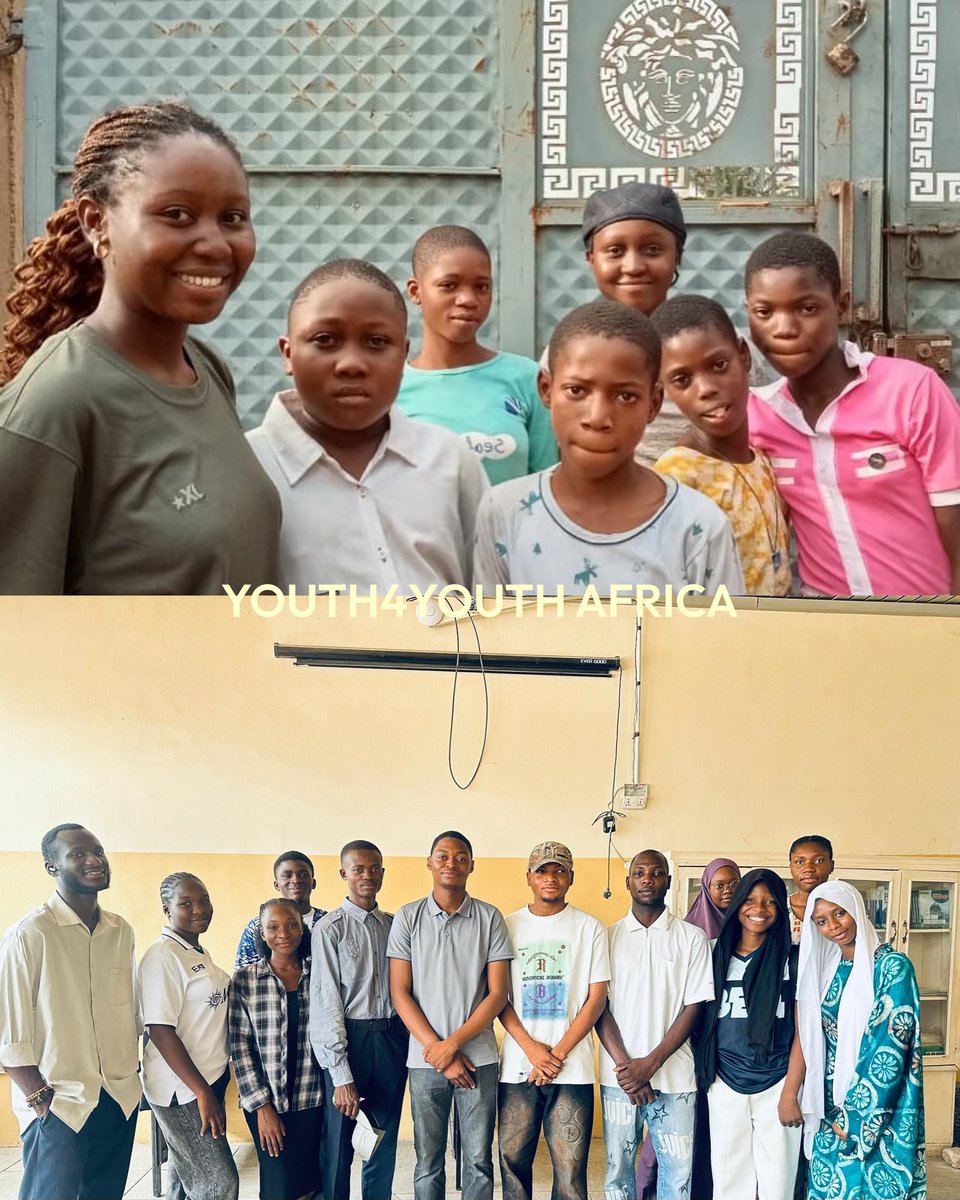 youth4youthAfri's tweet photo. After receiving direct training from the @_AfricanUnion on Agenda 2063, our  fellows carried The 2063 Project into schools and communities across Nigeria, reaching 160+ young people . 

At Youth4Youth Africa we train youth. We trust them to lead. #AfricanUnion #youth4youthafrica https://t.co/Lv8v5w4yGA