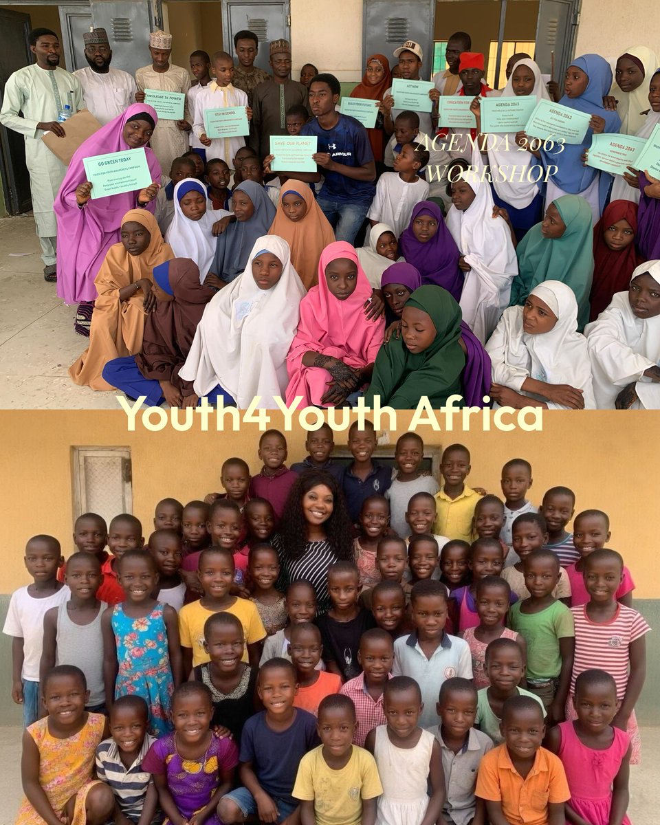 youth4youthAfri's tweet photo. After receiving direct training from the @_AfricanUnion on Agenda 2063, our  fellows carried The 2063 Project into schools and communities across Nigeria, reaching 160+ young people . 

At Youth4Youth Africa we train youth. We trust them to lead. #AfricanUnion #youth4youthafrica https://t.co/Lv8v5w4yGA