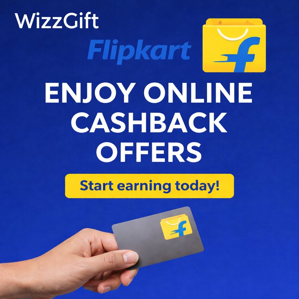 wizzgift's tweet image. 🛍️ Turn your shopping into savings!

Buy Flipkart gift cards and enjoy exciting cashback offers today. 🚀

Start now 👉 wizzgift.com

#WizzGift #OnlineShopping #CashbackRewards #Flipkart #DealsOfTheDay #SaveMore