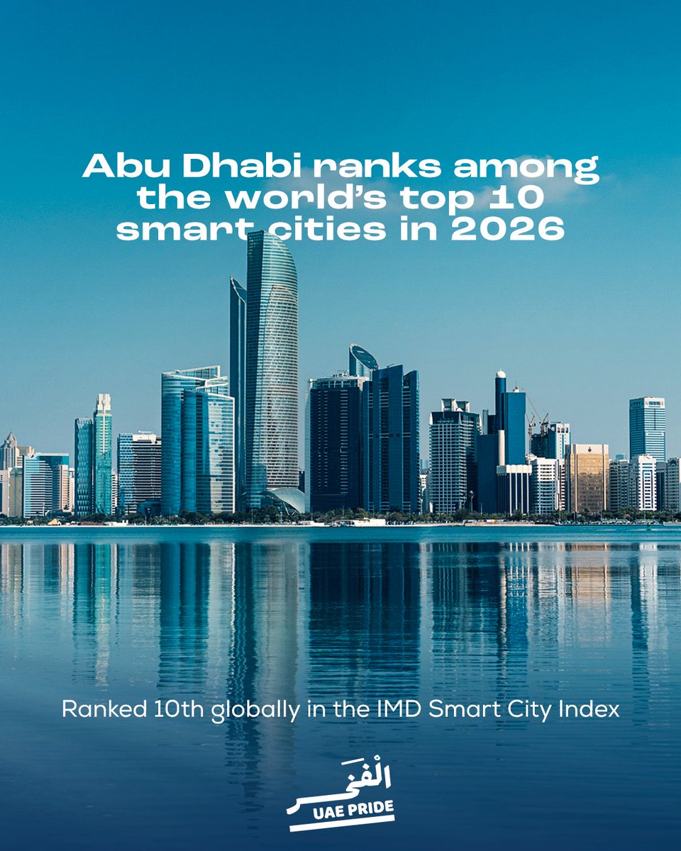 hub71ad's tweet image. Abu Dhabi continues to set the pace for smart, human-centric cities, where technology, trust, and performance come together to improve everyday life. ✨​

Learn more: go.hub71.com/IMD

@IMD_Bschool

#Hub71 #AbuDhabi #UAE