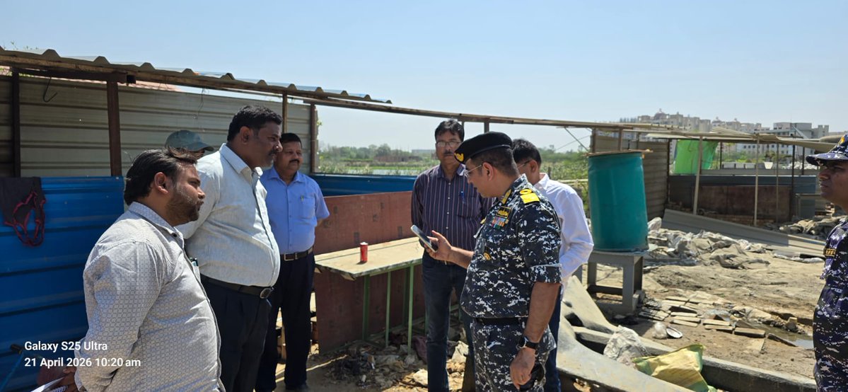 ProjectsLucknow's tweet image. यूपी प्रोजेक्ट्स कॉर्पोरेशन लि० के वरिष्ठ अधिकारियों, कॉमोडोर आशीष खन्ना जी तथा वेंकटेश जी द्वारा नौसेना शौर्य संग्रहालय एवं नौसेना वाटिका के कार्यों का निरीक्षण किया गया।
#Quality #transparency #Timeline 
@myogiadityanath
@swatantrabjp