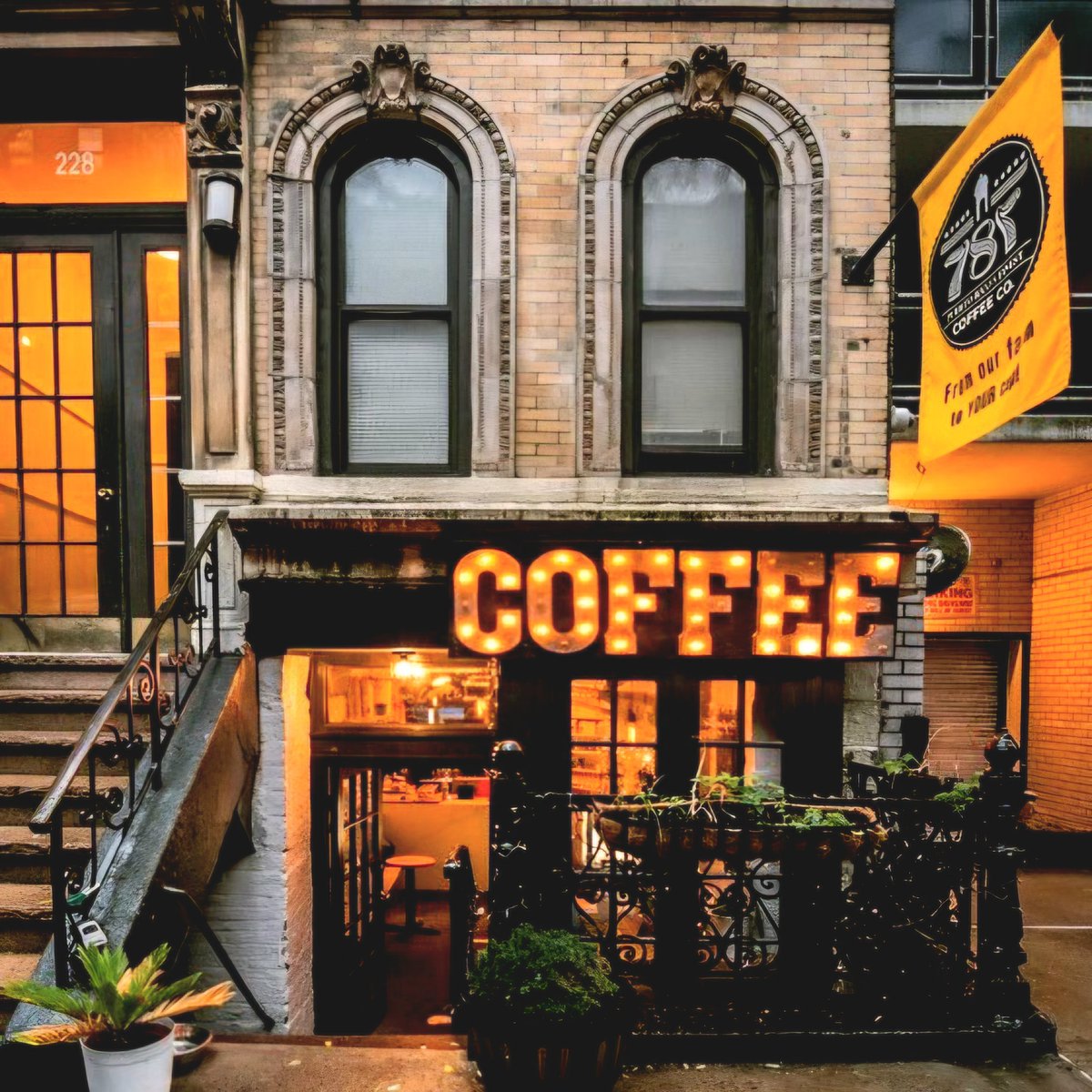 HappyMotorhead's tweet image. ☕ Good morning, coffee crew! ☀️

Who else is hitting the streets for their first brew of the day?
This little spot looks like it’s serving up pure morning magic! 

What’s your go-to order to kickstart the day?

#GoodMorning #CoffeeLovers #MorningVibes #CoffeeTime
