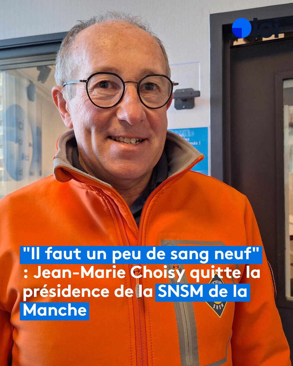 icicotentin's tweet image. 🌊 "Quand on entre dans cette association, ça vous prend aux tripes" : après 12 ans à la tête de @Les Sauveteurs en Mer - SNSM de la #Manche, Jean-Marie Choisy quitte la présidence ce samedi 
➡️ l.ici.fr/axd3