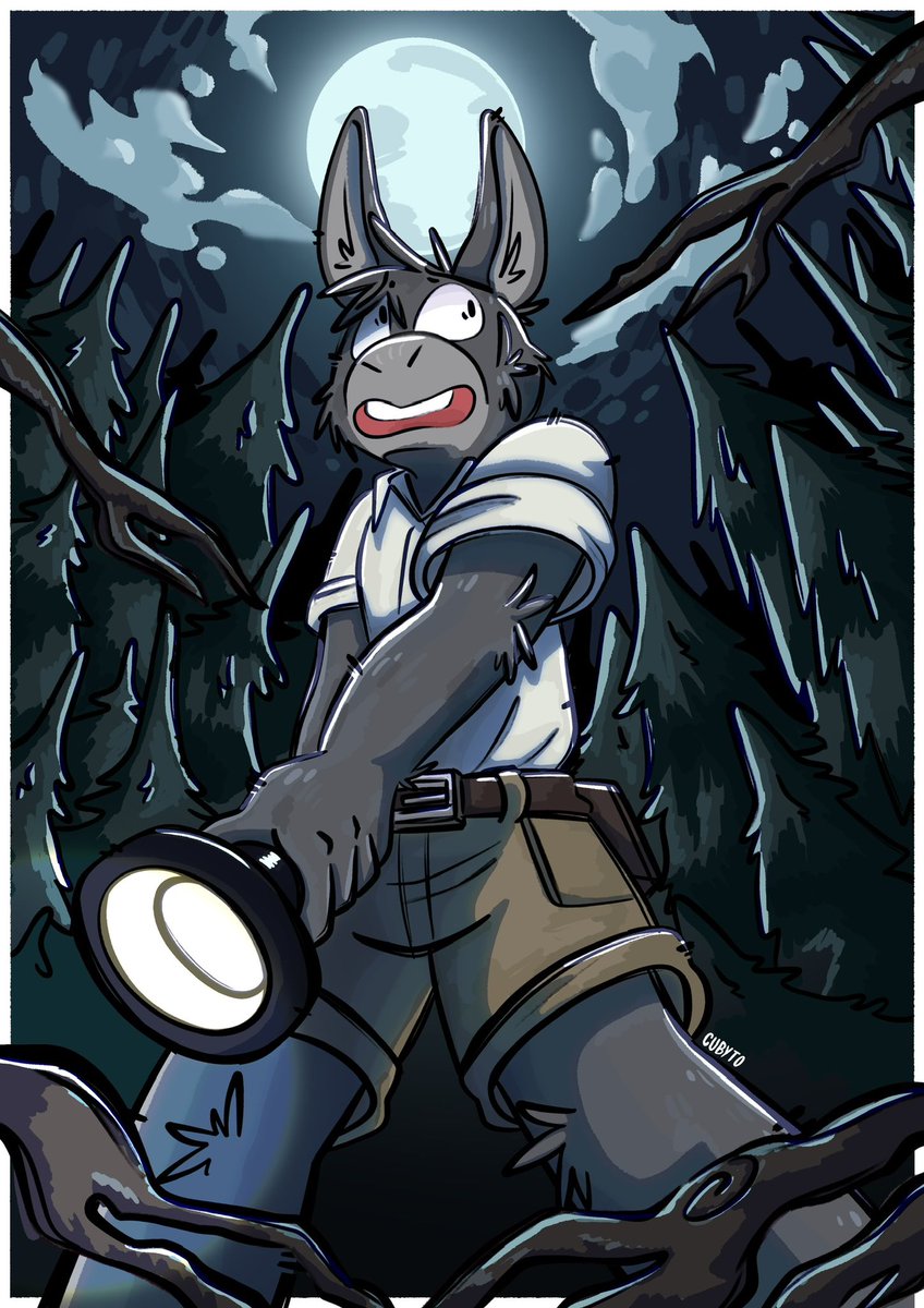 CubytoDraw's tweet photo. 💀🍂 Death among the undergrowth. 🕷️🌿
#Arte #Art #FurryArt #Furry https://t.co/Qm2DOxBGmM