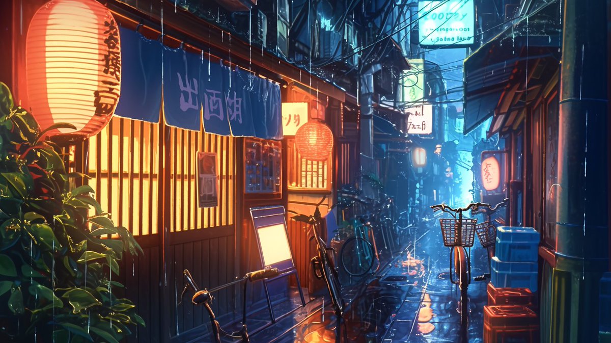 sozaiya_create's tweet photo. 🤍背景無料配布｜16:9

「ネオン街の裏路地」

サムネ・配信・TRPG等にぜひどうぞ！
使用報告不要です♡

#まいにちなちゃフリ素 #フリー素材 #背景素材
🤍利用規約：https://t.co/OaLZsG9Tj7 https://t.co/y0D3puYwzl