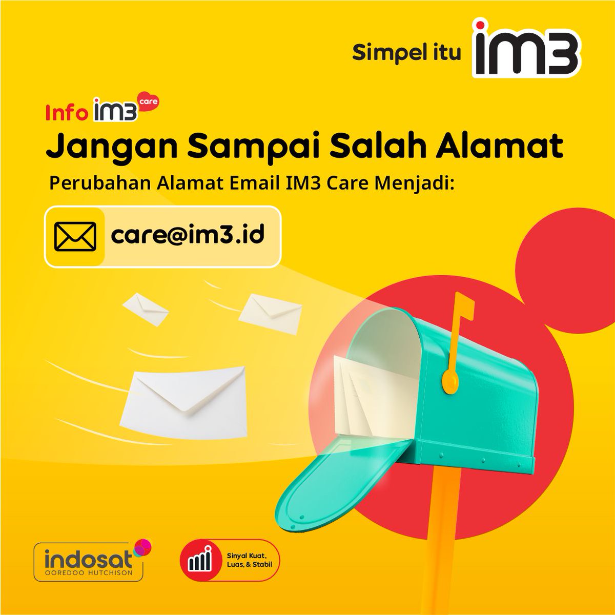 IM3 Care tweet media