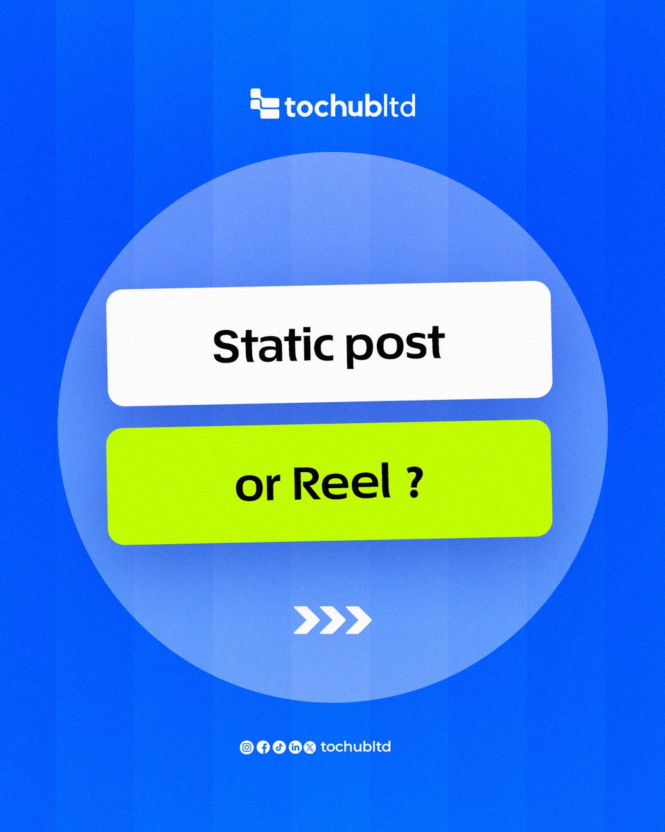tochubltd's tweet image. This or that social media edition 

Let's say you are to pick, which one are you going for? 

#tochubltd #branding #SocialMediaGrowth
