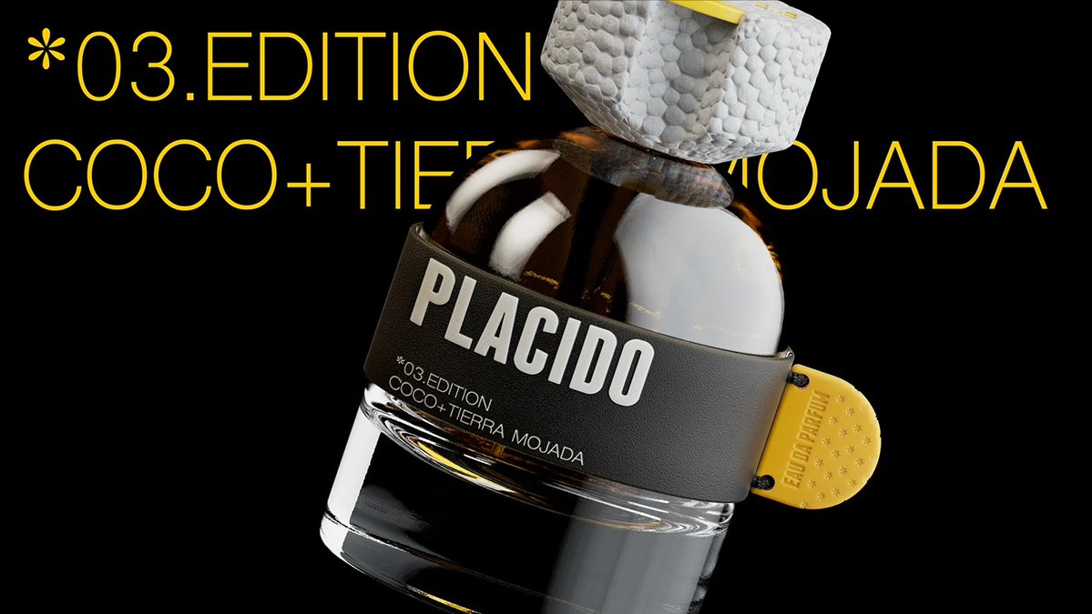 packagings's tweet image. Contrast as a #designsystem.

Plácido is built on the tension between opposites: mango with cactus, coconut with wet earth, toasted corn with vanilla. That same logic runs through the #packaging. 

packagingoftheworld.com/2026/04/placid…

#perfume #packagingdesign by HI Estudio