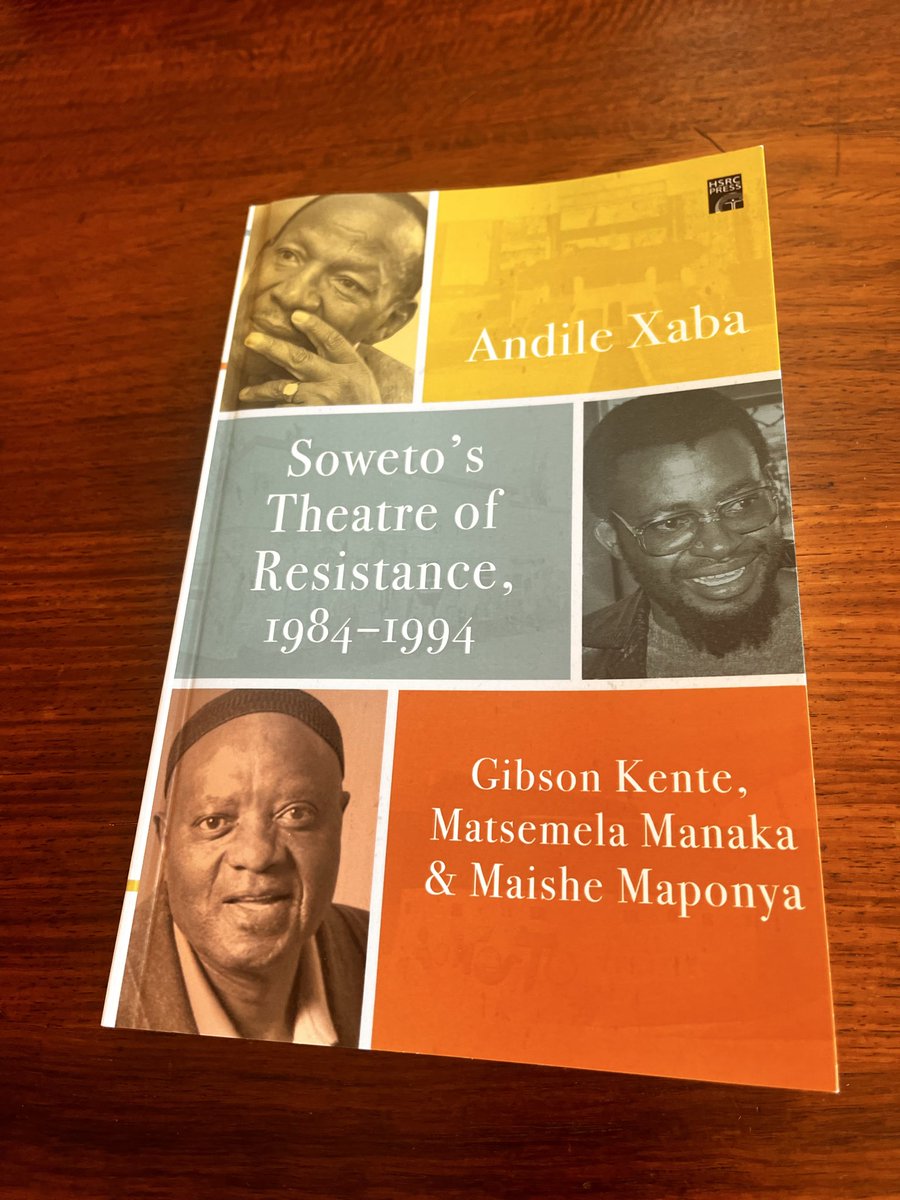 Andile published this book last month and delivered it to the office yesterday. The role of the arts during the late 80s &amp; early 90s became a subject of discussion here when Dumisani Dlamini alluded to his struggle credentials and Sarafina. I would recommend this reading on such
