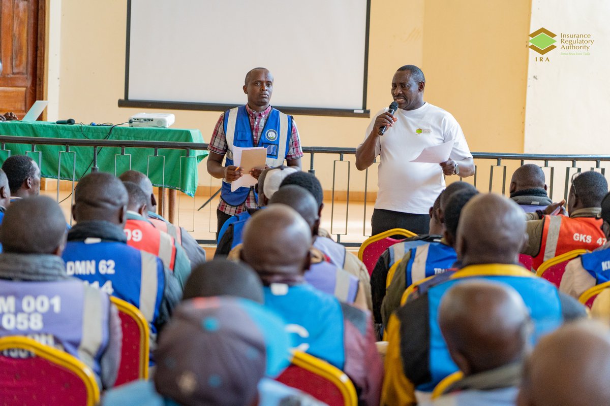 ira_kenya's tweet image. Wanabodaboda Kisii, mpo site?

We are on ground for Day 2 of #BimaMashinaniKisii, engaging boda boda riders on road safety and the importance of embracing insurance, strengthening understanding on how to protect lives, passengers, and livelihoods.

#BimaMashinaniKisii #FahamuBima