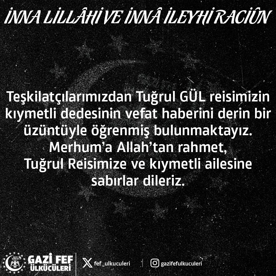 Gazi Üniversitesi Fen-Edebiyat Fakültesi Teşkilatı tweet media