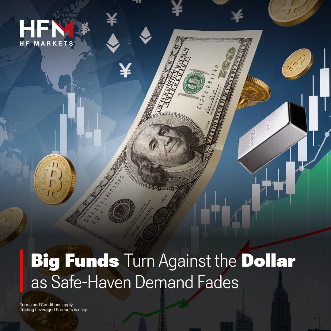 IndiaHfm53984's tweet image. Hedge funds are turning #bearish on the #US #dollar as #safehaven demand fades and risk appetite returns.
#Markets are shifting—but #volatility risks remain.
👉 Stay alert.
#HFMIndia