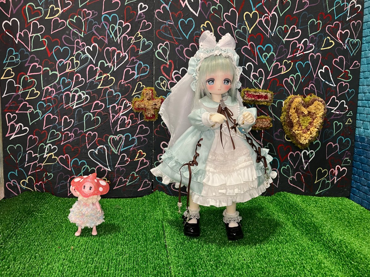 アイドール、フォトブース使用できるところがあったのでお友達のウェステちゃんと撮影しました！
もちもちしてて可愛いねえ💕Tiny foxちゃん欲しくなる〜