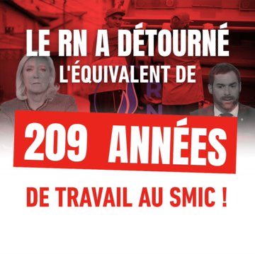 PierricV's tweet image. Mais où trouve t’il tout cet argent?
Un an que @J_Bardella et @MLP_officiel nous répètent soir et matin que la France est ruinée puis d’un coup, on dépense des dizaines de milliards… encore une proposition que le #RN sait impossible et c’est pour créer la rancoeur qu’ils la font