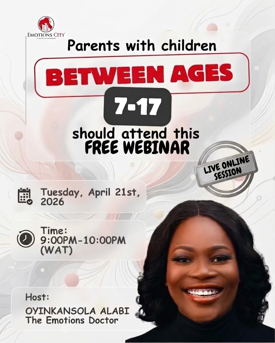 EmotionsCity's tweet image. Today.

Raising a “smart” child is not enough anymore
Emotional intelligence is what shapes confidence, relationships, and leadership

Register now, it’s FREE: forms.gle/iSGfBqfxm3z8uJ…
.
.
.
#EmotionalIntelligence #ChildDevelopment #Parenting #Leadership #Education