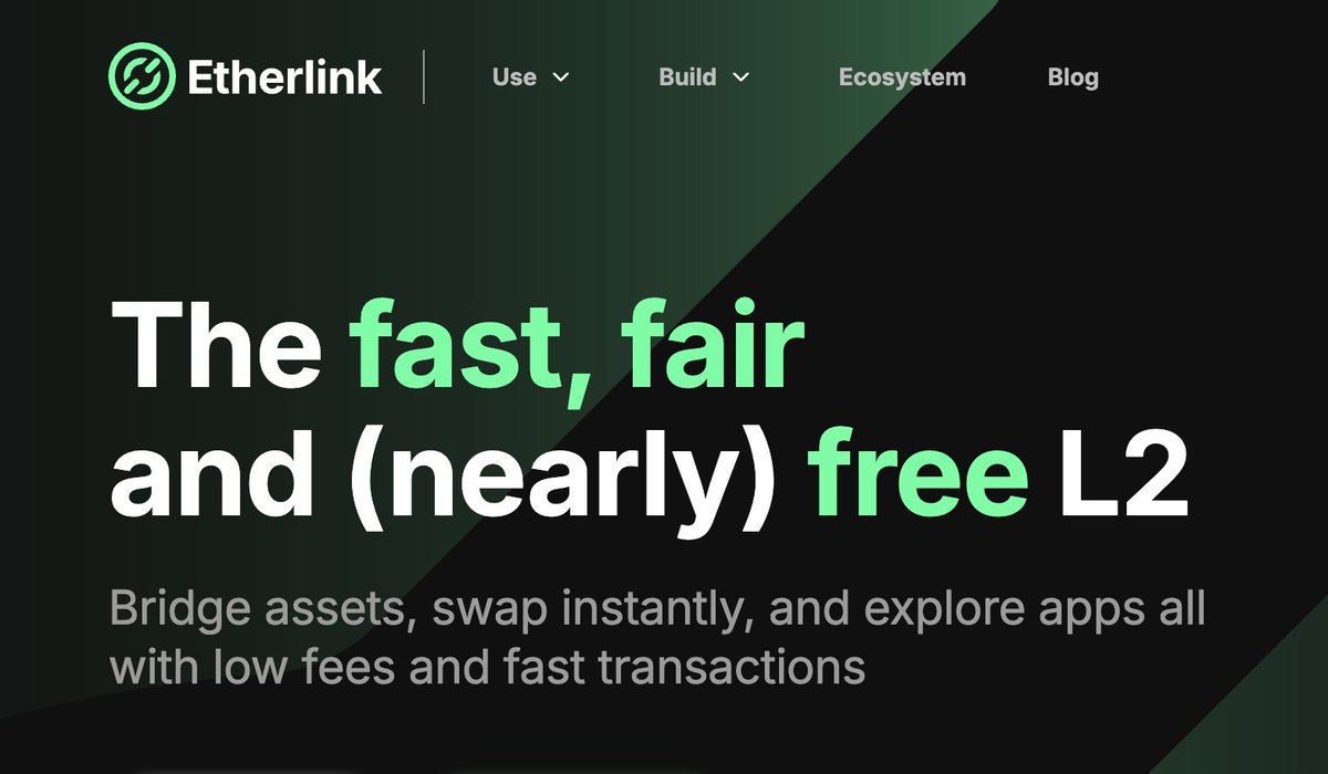 Etherlink 🔗 tweet media