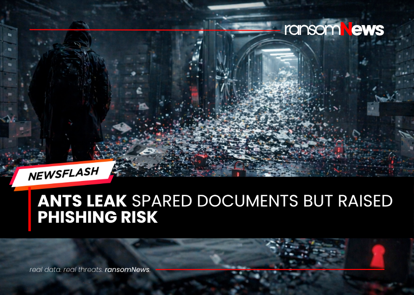 ransomnews's tweet image. ⚠️ ANTS leak spared documents but raised phishing risk

ANTS said the April 15 incident did not expose submitted attachments or enable account access, but leaked personal data from individual and business accounts still creates phishing and identity-abuse risk.

#ransomNews