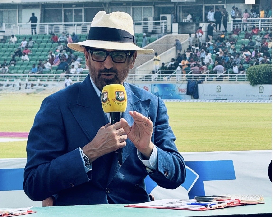 AtharAliKhan97's tweet image. Alhumdulillah - Mid Show 2nd ODI #BANvsNZ #Dhaka #Bangladesh