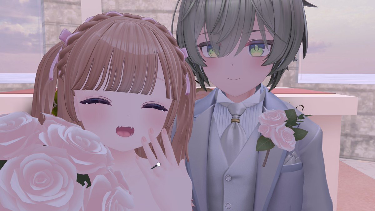 【ご報告】
本日ありちゃんの誕生日にzakosikiさん（<a href="/zakosiki_vr/">zakosiki</a>）と入籍しました。
これからもClusterやVRchatで変わらず仲良くしてくれると嬉しいです☺️🍆🐜🌸