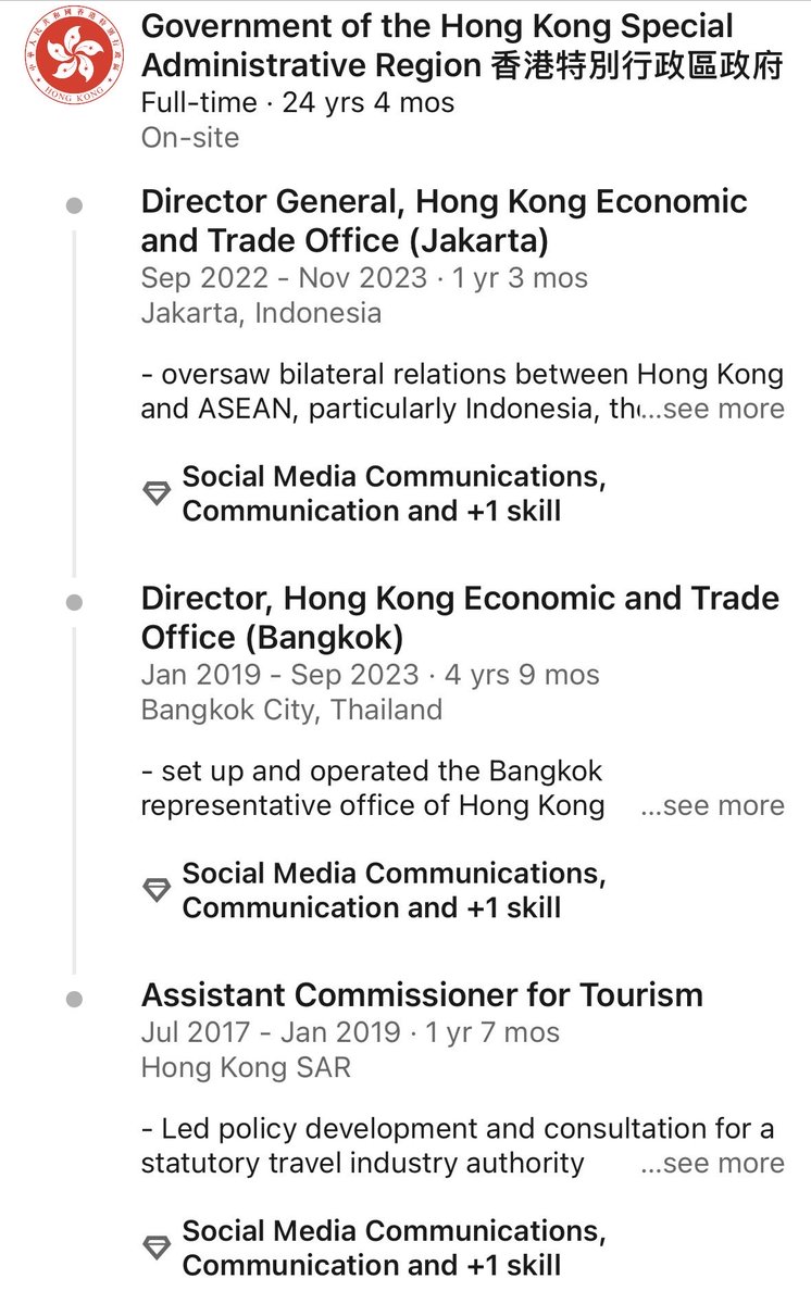 Calling himself a “former de facto diplomat” on LinkedIn, Lee worked in the HK govt for 24 years, even after the enactment of the National Security Law in 2020. He moved to North Acton in London in 2024 and started making a living by teaching piano.